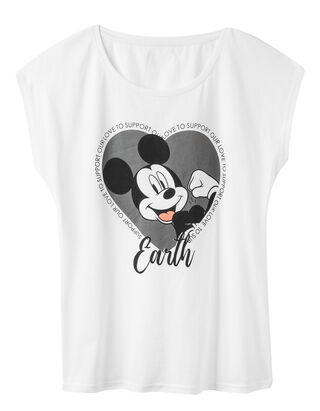 Damen T-Shirt mit Minnie Mouse-Print