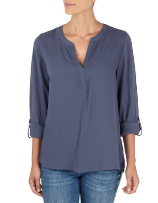 Damen Bluse mit regulierbaren &Auml;rmeln