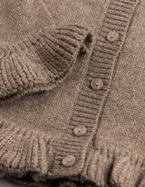 Cardigan - Knopfleiste - Braun