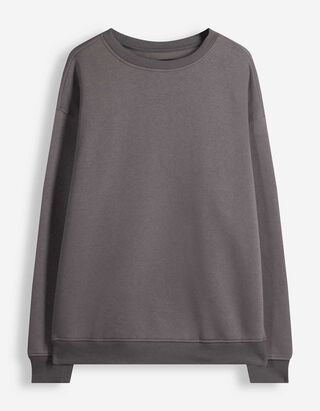 Hoodie - Oversized Fit - Dunkelgrau