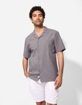 koszula - Seersucker - bez