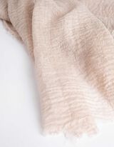 Šál - Viskózová zmes - bezova