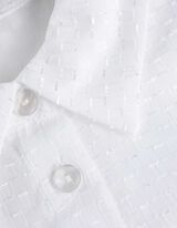 Halenka - polyester - bílá