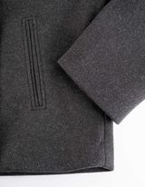 Caban striukė - Viskozės dalis - tamsiai pilkas