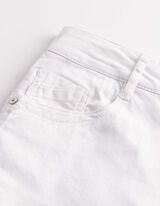 Caprihose - Twill - wei&szlig;