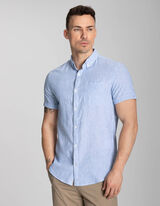 Chemise - Lin mélangé - blanc