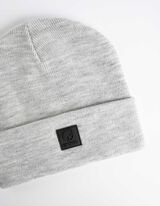 Čepice - Ohrnutý lem - seda