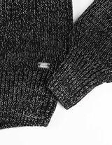 Pulover de tricot - Lurex - Negru