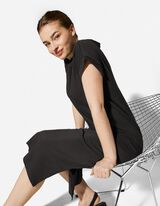 Kleid - einfarbig - schwarz