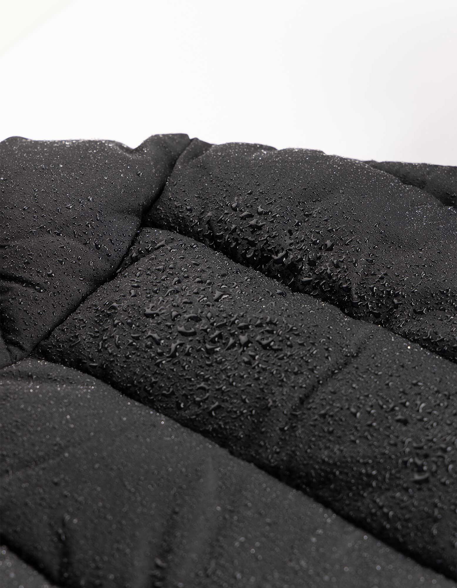 Steppjacke - Wasserabweisend - Schwarz