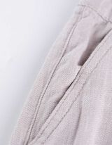 Chinohose - Leinen-Mix - beige