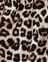 Suknja - Leopard print - bela