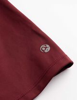 Top - Atmungsaktiv - dunkelrot