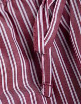Pantalon de pyjama - Rayures - Rouge foncé