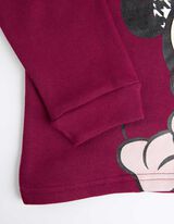 Set composto da felpa e leggings - Minnie - rosso scuro