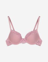 T-Shirt-BH - einfarbig - rosa