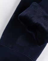 Legíny - vzorované - tmave modra