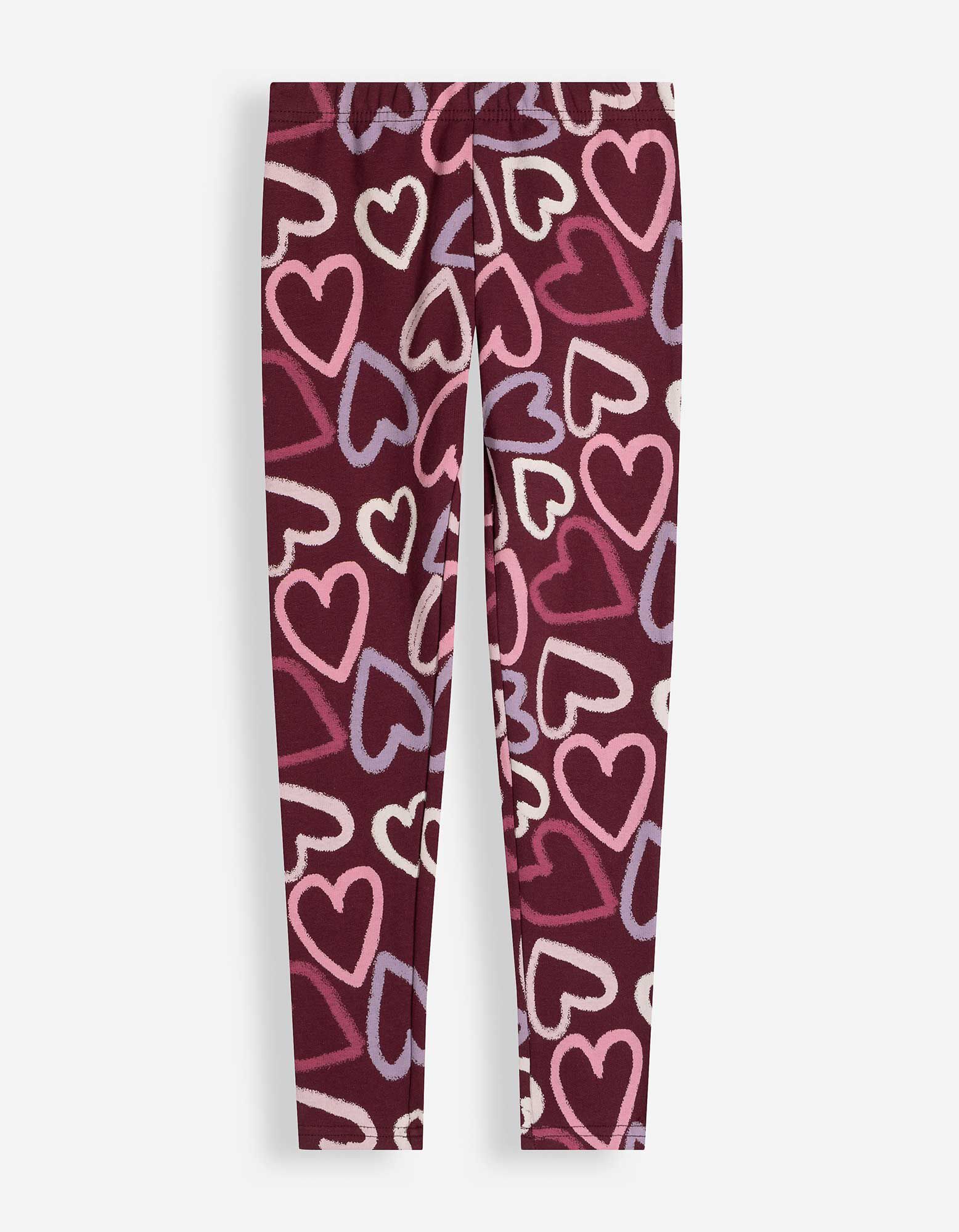 Palazzo - Skinny Fit - Dunkelrot