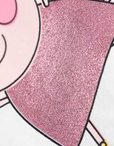 Bluză de corp cu mânecă lungă - Peppa Pig - Alb