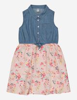 Rochie în linie A - Imprimeu floral