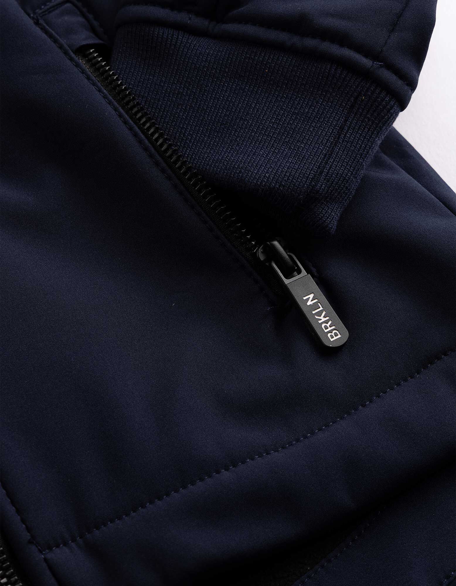 Softshelljacke - Labelpatch - Dunkelblau