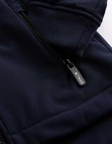 Softshelljacke - Labelpatch - Dunkelblau