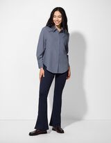 Bluse - Polyester - hellblau