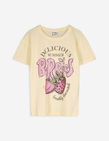 T-Shirt - Print - hellgelb