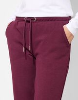 spodnie joggingowe - Relaxed Fit - ciemny lila