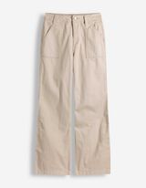 Hose - Wide Fit - wei&szlig;