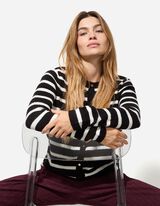 Cardigan - Knopfleiste - schwarz