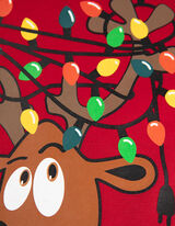 Felpa - Natale - rosso scuro