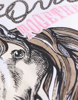 Tricou - Imprimeu - Alb