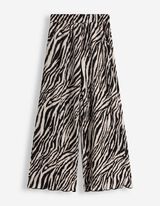 Culotte - Allover-Muster - wei&szlig;