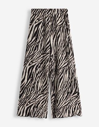 Culotte - Allover-Muster - wei&szlig;