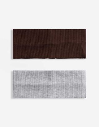 Haarschmuck - 2er-Pack - dunkelbraun