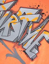 Marškinėliai - Su paveikslėliais - oranzinis