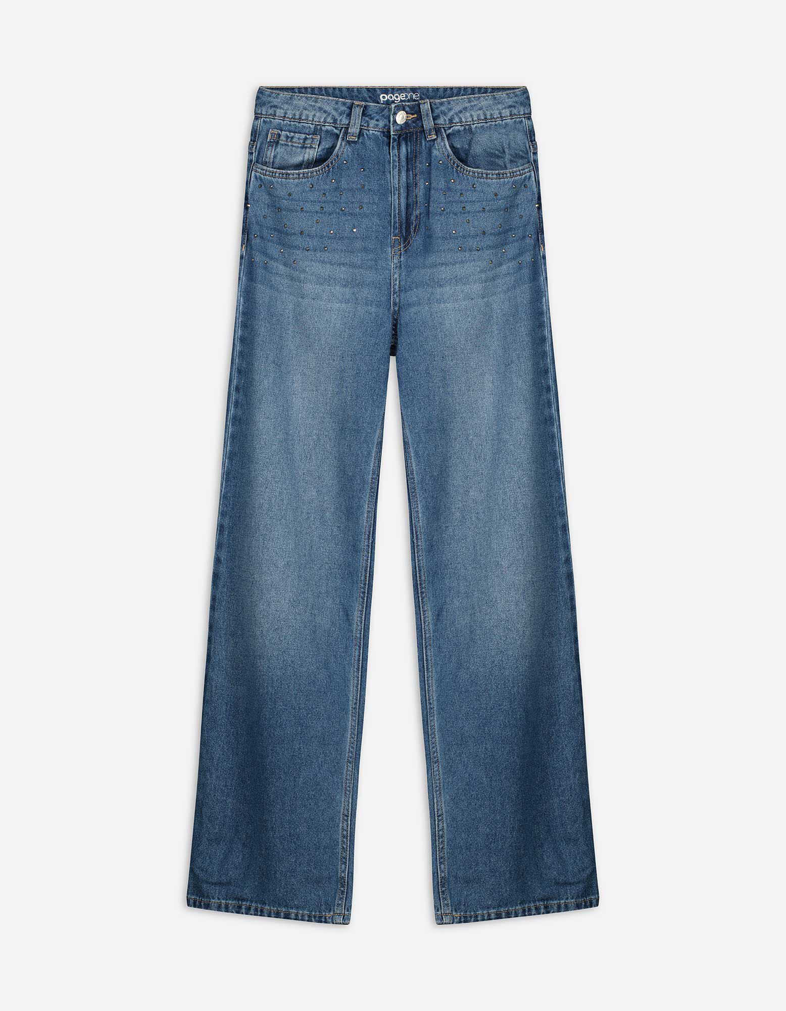 Jeans - Straight fit - blauw