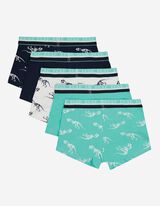 Boxershort - Set van 5 - donkerblauw