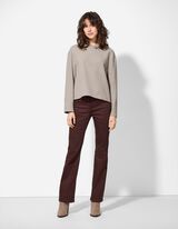 Pullover - Misto cotone - beige