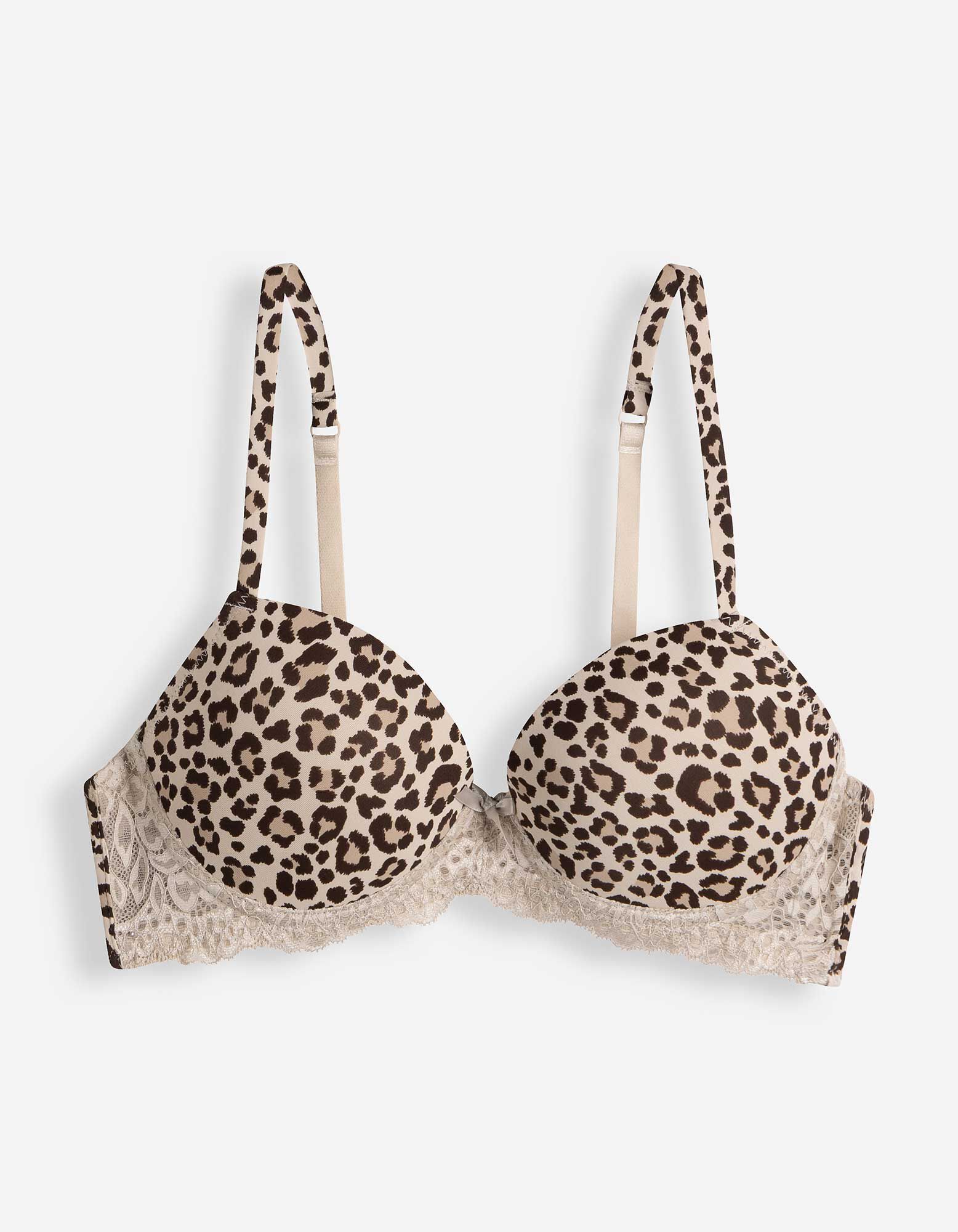 Push-Up-BH - mit B&uuml;gel - Beige