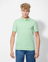 Polo - Chiusura tramite bottone - verde chiaro