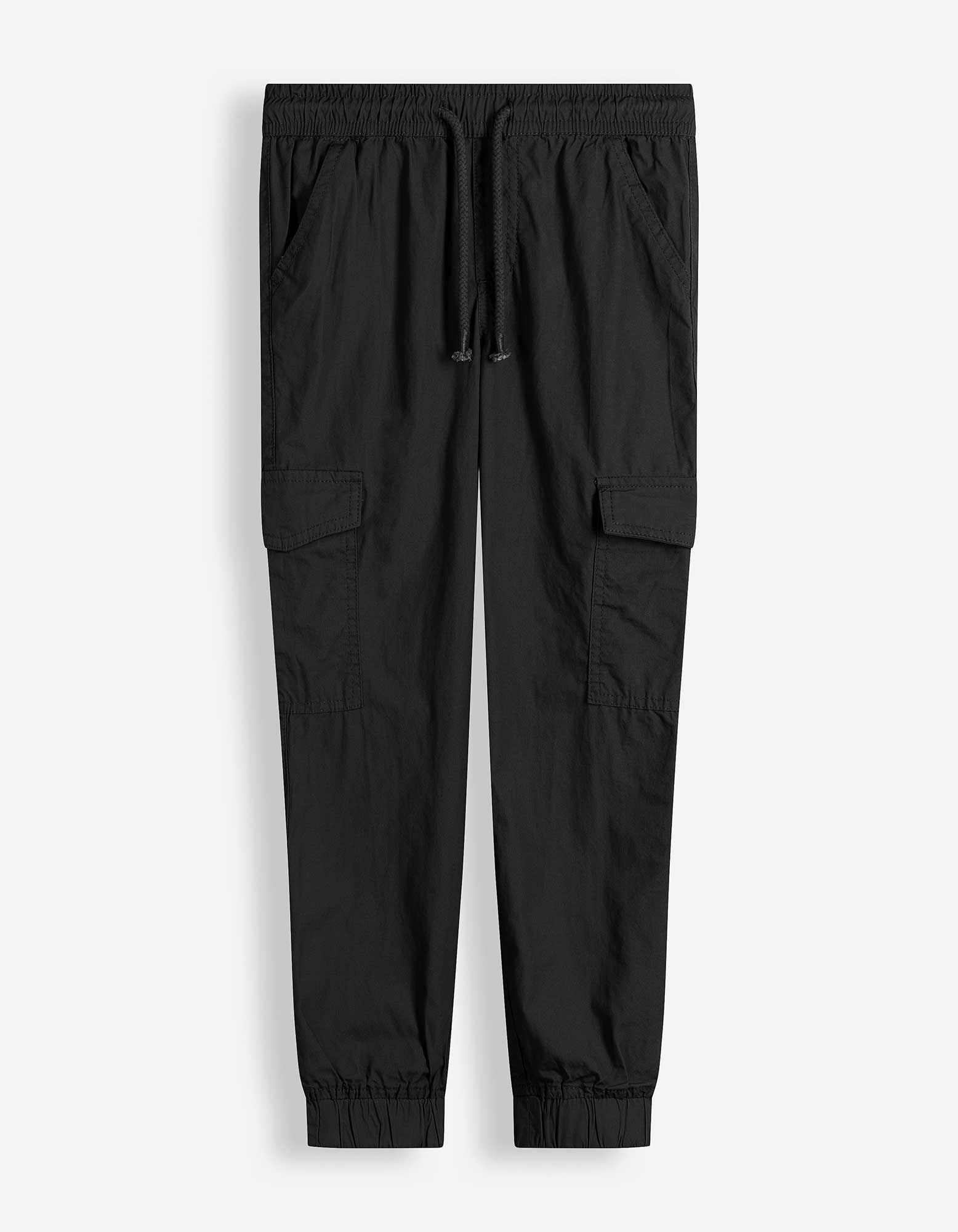 Cargohose - Aufgesetze Taschen - Dunkelgrau