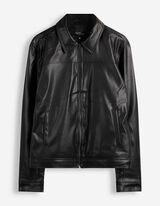 Blouson - PU - Schwarz