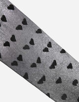 Strumpfhose - Allover-Print - schwarz