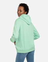 Džemperis - Didelė priekinė kišenė - sviesiai zalias