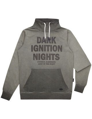 Herren Sweatshirt mit Tube Collar