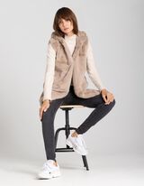 Prsluk - Ve&scaron;tačko krzno - bez