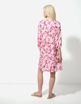 Šaty - Celoplošný vzor - pink