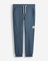 Jogginghose - Labelpatch - blau